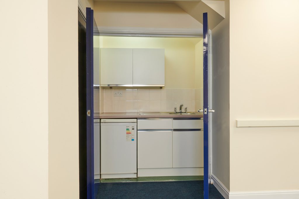 A shared kitchen