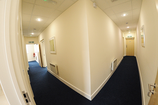 KBF House shared corridor area
