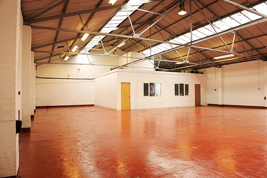 KBF House business unit or workshop interior